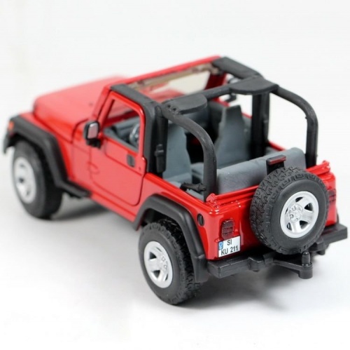 Машинка Siku "Jeep Wrangler", масштаб 1:32 фото 6