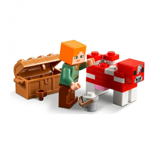 LEGO. Конструктор 21179 "Minecraft Mushroom" (Грибной дом) фото 5