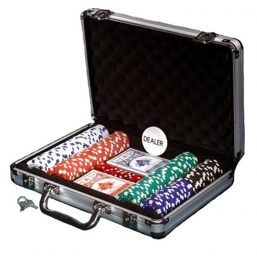 "Empire 200", набор для игры в покер, 200 фишек по 11,5 грамм. фото 2