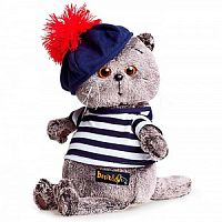 Басик в тельняшке и берете (В2) 30см