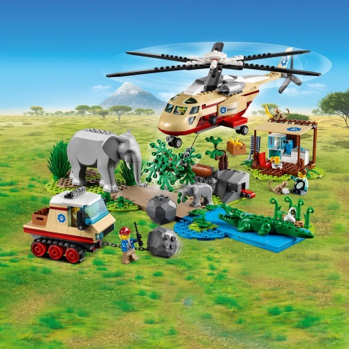 LEGO. Конструктор 60302 "City Wildlife Rescue Operation" (Операция по спасению зверей) фото 5