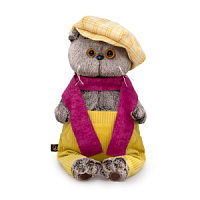 Басик в кепке и шарфе 22