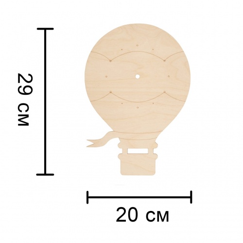 Набор для творчества MAGIC MOMENTS CL-6 Часы Воздушный шар фото 6