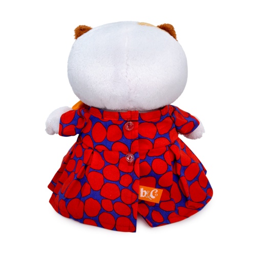 Мягкая игрушка BUDI BASA LB-101 Ли-Ли BABY в платье с оранжевым бантом 20 см фото 3