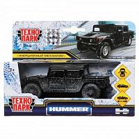Технопарк. Модель "Hummer H1 Пикап" в снегу 12см, металл. дв, баг.инерц. арт.SB-18-09-H1-N(SNOW)-WB