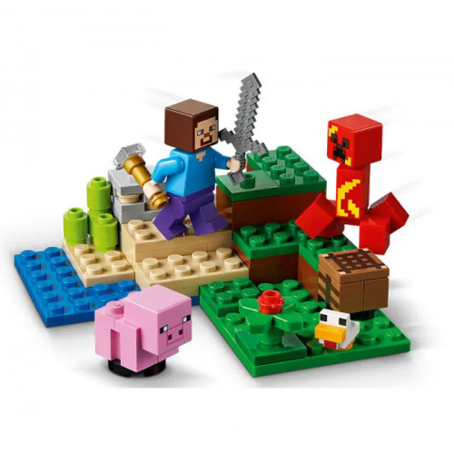 LEGO. Конструктор 21177 "Minecraft Dessert" (Засада Крипера) фото 5