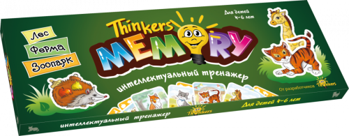 Развивающая игра THINKERS 10401 4-6 лет Memory фото 2