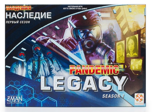 Настольная игра "Пандемия: Наследие (голубая коробка) (PANDEMIC LEGACY RU BLUE)" фото 3