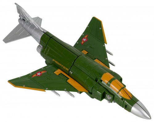 Игр. пласт. на бат. военный самолёт, PVC 22x11x42 см, 2 вида, арт. KY80306-2. фото 3