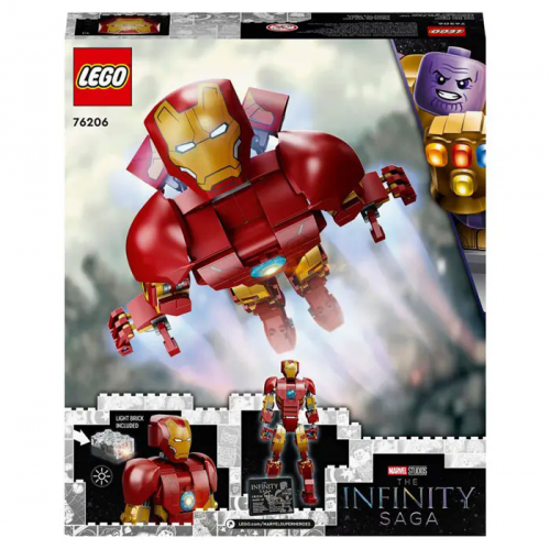 LEGO. Конструктор 76206 "Super Heroes Iron Man Figure" (Фигурка Железного человека) фото 3
