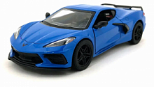 Kinsmart. Модель арт.КТ5432/2 "Corvette 2021" 1:36 (синяя) инерц.