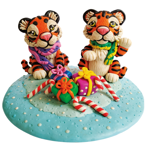 Набор для творчества MAGIC MOMENTS mm-27 Волшебный шар Тигры с подарками фото 6