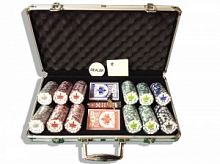 "Empire 300", набор для игры в покер, 300 фишек по 11,5 грамм.
