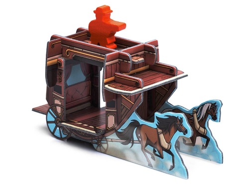 Настольная игра "Кольт Экспресс: дополнение (Colt Express Expansion Horses&Stagecoach)" фото 5