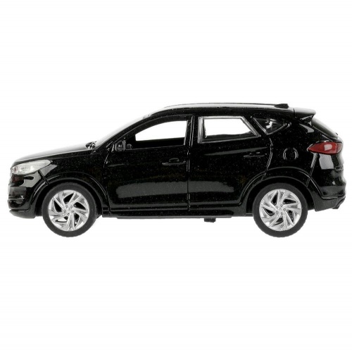 Технопарк. Модель "Hyundai Tucson" металл 12 см, двери, багаж., инер, черный, арт.TUCSON-12-BK фото 4