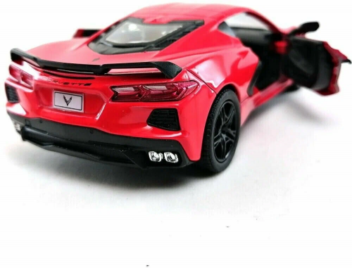 Kinsmart. Модель арт.КТ5432/3 "Corvette 2021" 1:36 (красная) инерц. фото 6
