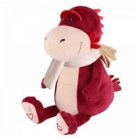 Мягкая игрушка MAXITOYS MT-MRT012312-3-25 Дракон Патрик в шарфике 25 см