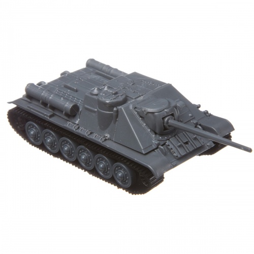 Сборная 4D модель танка, Bondibon, М1:100, 28 дет.,BOX 15,8x4,5x13 см. фото 4