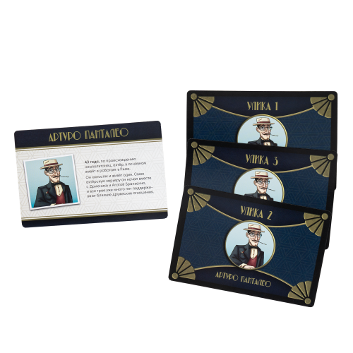 Настольная игра Вечер убийства. Когда падает занавес фото 5