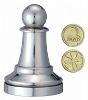 Головоломка Пешка/ Cast Chess Pawn -silver-