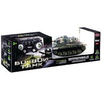 Боевой танк на ик-управлении Play Smart, Full Func, аккум./ адаптер, BOX 49,5x15x14,5 см, арт.9807.
