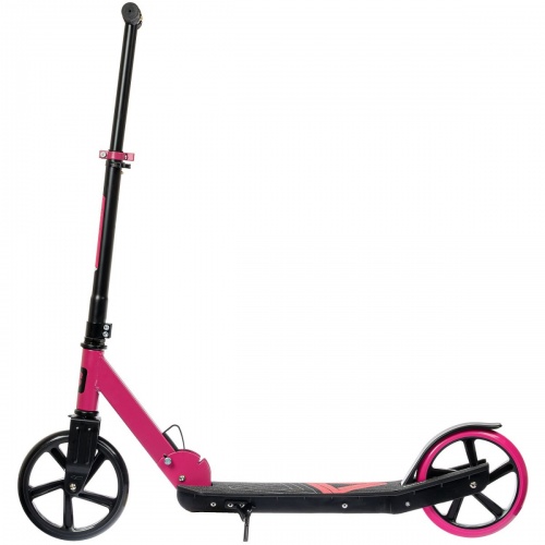 Самокат детский BONDIBON DELTA сталь+пластик, складной, колеса PU 200*200мм, розовый фото 4