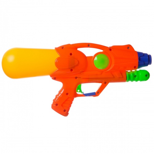 Водный пистолет с помпой Bondibon "Наше Лето", РАС 18,3х37х7 см, оранж.,арт. 6612. фото 3