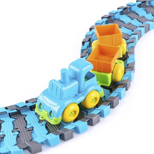 Игровой набор KNOPA 86207 Железная дорога с паровозом и вагонами фото 6