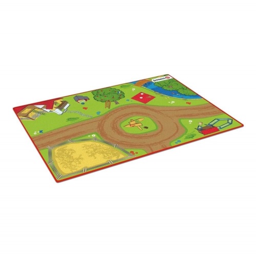 Детский ковер-ландшафт Schleich для игр, "Ферма", 133*92 см фото 2