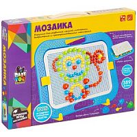 Мозаика для малышей Bondibon, 389 дет., игр.панель-чемод., верт. крепл., BOX