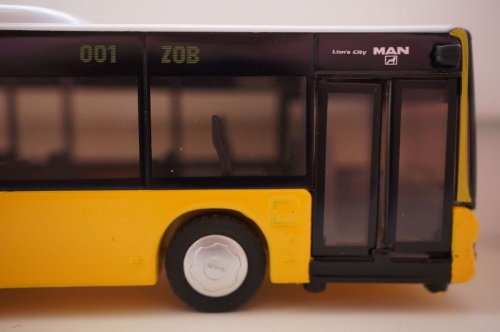 Автобус-гармошка Siku, жёлтый фото 7
