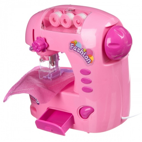 Игр. пластм. швейная машинка Bondibon «Я УМЕЮ ШИТЬ», нежно-розовая, BOX фото 4