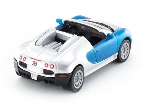 Автомобиль Siku Bugatti Veyron Grand Sport, масштаб 1:55 фото 5