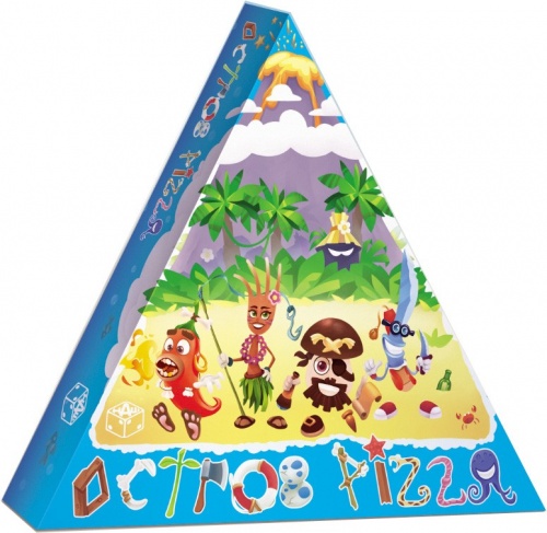 Наст. игра "Остров Pizza" арт.1972 (треугольная коробка) фото 2