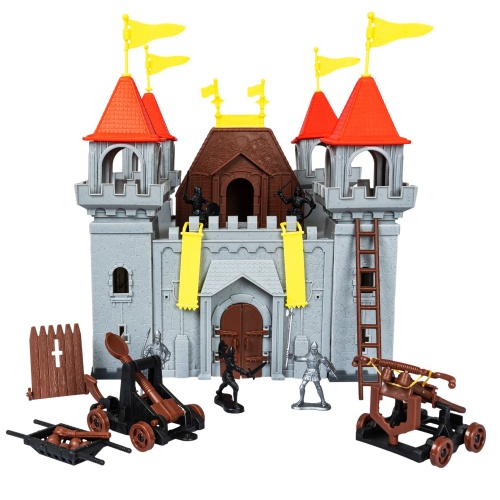 Игровой набор Bondibon «волшебный замок», дворец 28х28х33см, Box фото 6