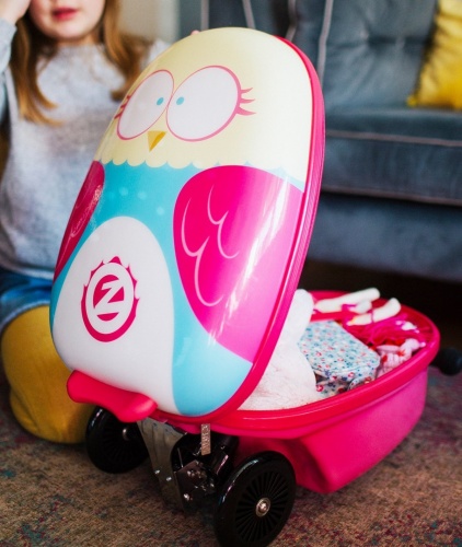 Самокат-чемодан ZINC "Сова", серия Flyte фото 6