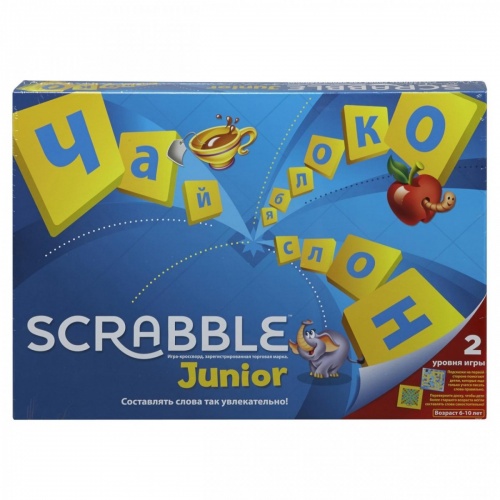 Игра Y9736 Скрэббл Джуниор (детский) Scrabble фото 2