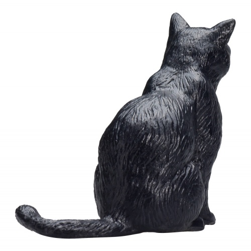 Кошка, черная (сидящая) фото 5