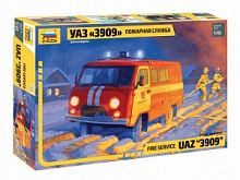43001 УАЗ-3909 "Буханка". Пожарная служба.