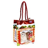 Набор для творчества BONDIBON. "Новогоднее украшение. Зайчик" в упаковке — сумочка.