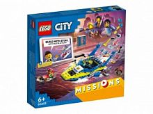 LEGO. Конструктор 60355 "City Water Police Detective Missions" (Детективные миссии водной полиции)