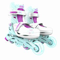 Роликовые коньки YVolution Neon Combo Skates, голубой (размеры 29-32 RU)