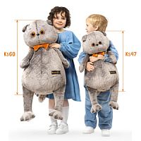 Басик с бархатным бантом 47 cm Ks47-01