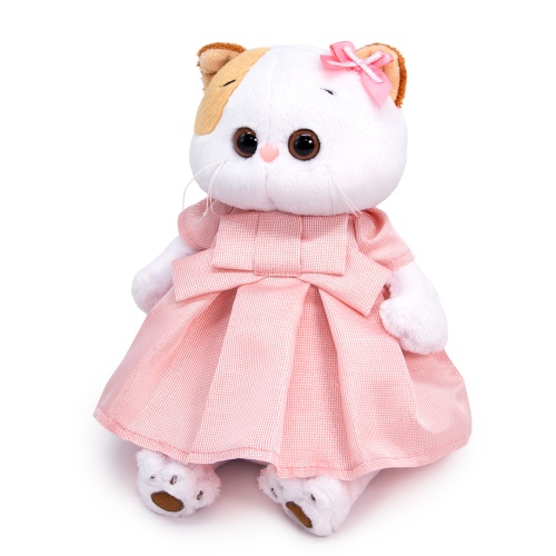 Мягкая игрушка BUDI BASA LK24-092 Ли-Ли в розовом платье с люрексом 24 см фото 2