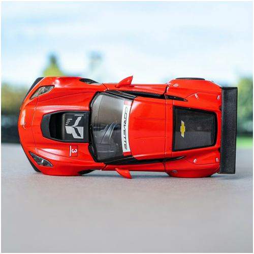 Kinsmart. Модель арт.КТ5397/3 "Corvette C7. R Race Car 2016" 1:36 (красная) инерц. фото 4