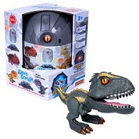 Сборный динозавр Дино Бонди со светом и звуком, индораптор, тм Bondibon, BOX 13x13x17,6 см, арт. MC2