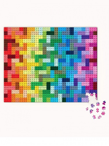 Пазл LEGO 9781797210728 Rainbow Bricks 1000 дет. фото 3