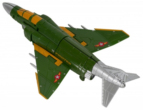 Игр. пласт. на бат. военный самолёт, PVC 22x11x42 см, 2 вида, арт. KY80306-2. фото 4