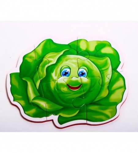 VladiToys. Мягкие пазлы (Baby puzzle) арт.VT1106-03 "Овощи" /100 фото 3