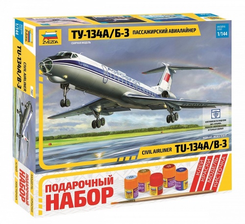 7007П Пасс. авиалайнер "Ту-134А/Б-3" фото 2